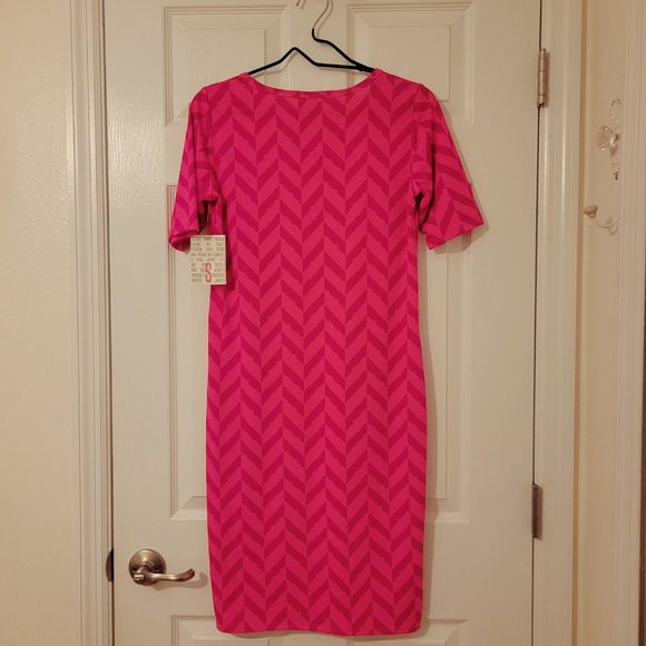 LuLaRoe Julia Dress Size Small - Picture 2 of 4